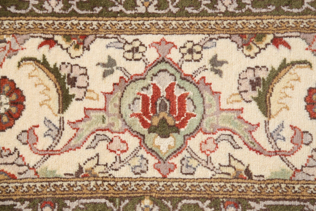 Vegetable Dye Tabriz Mahi Oriental Area Rug 9x12