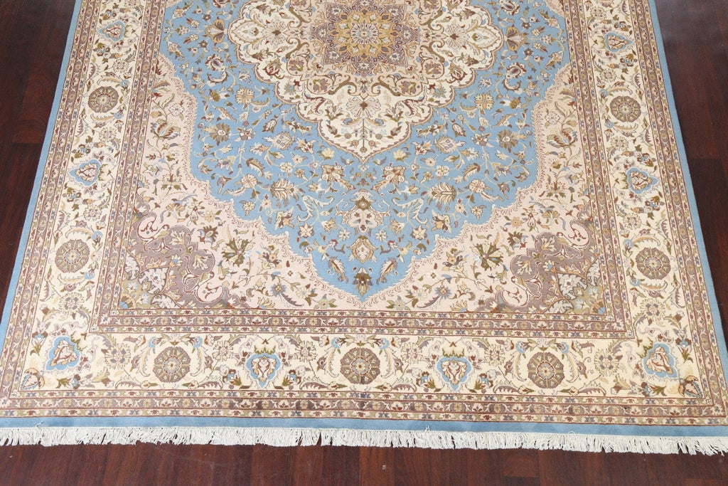 Vegetable Dye Tabriz Oriental Area Rug 9x12