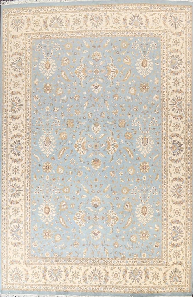 Vegetable Dye Tabriz Oriental Area Rug 9x12