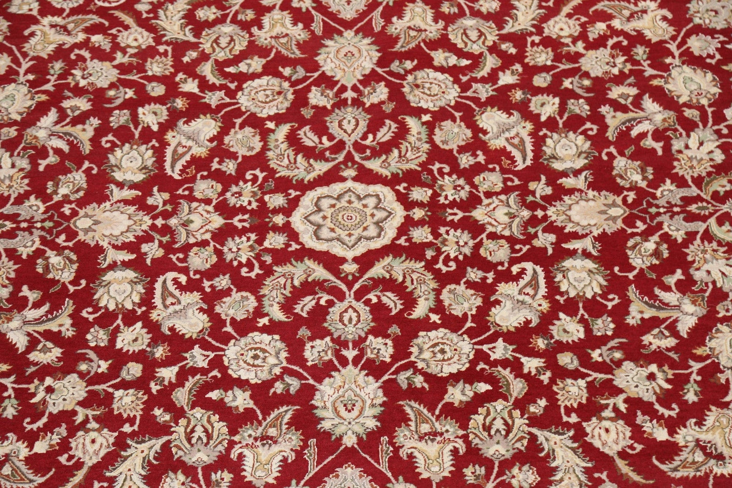 Vegetable Dye Tabriz Oriental Area Rug 9x12