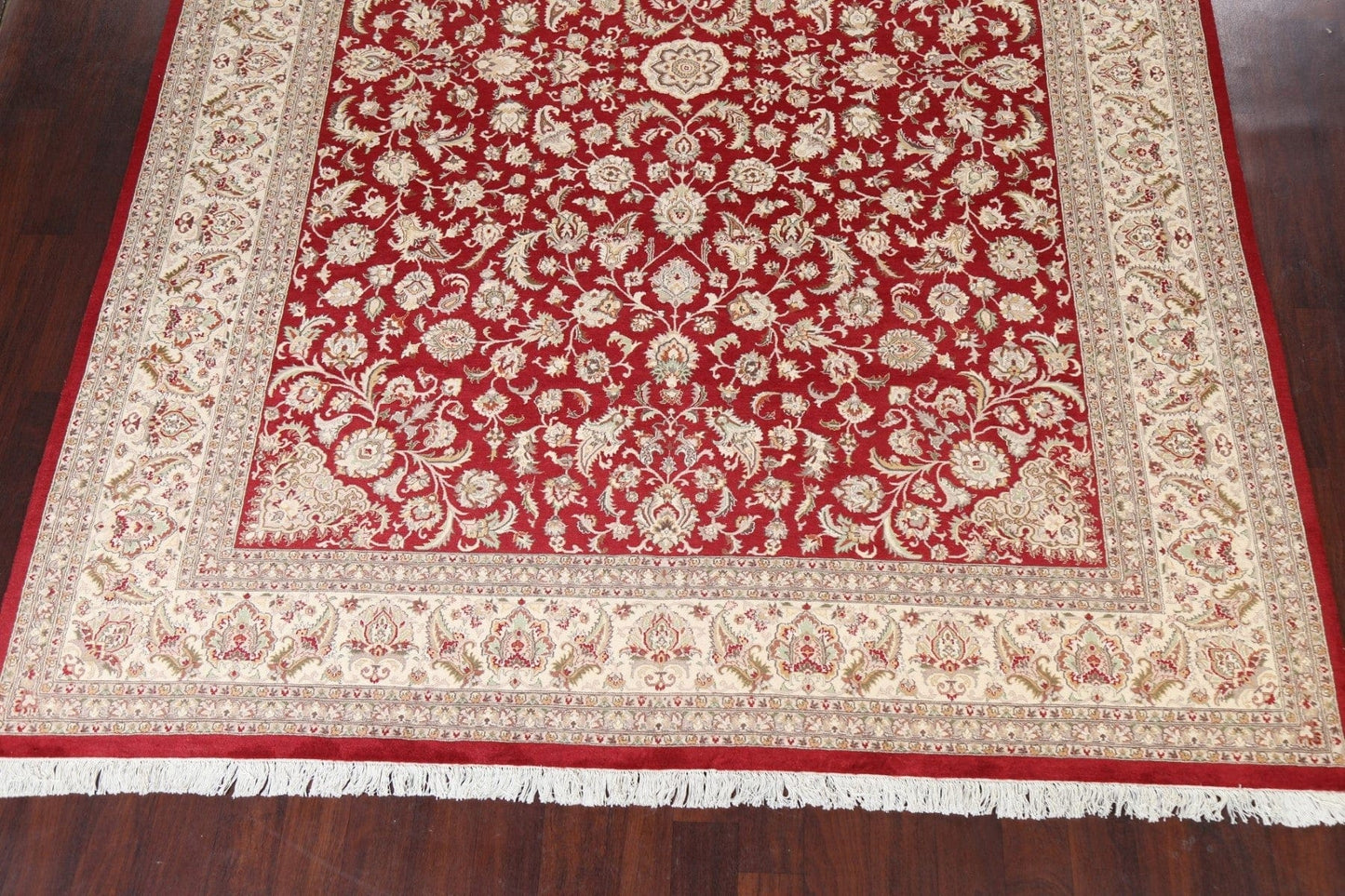 Vegetable Dye Tabriz Oriental Area Rug 9x12