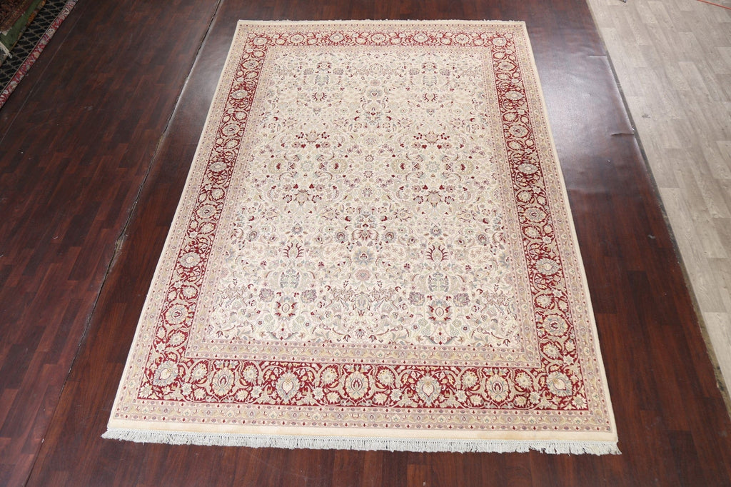 Vegetable Dye Tabriz Oriental Area Rug 9x12