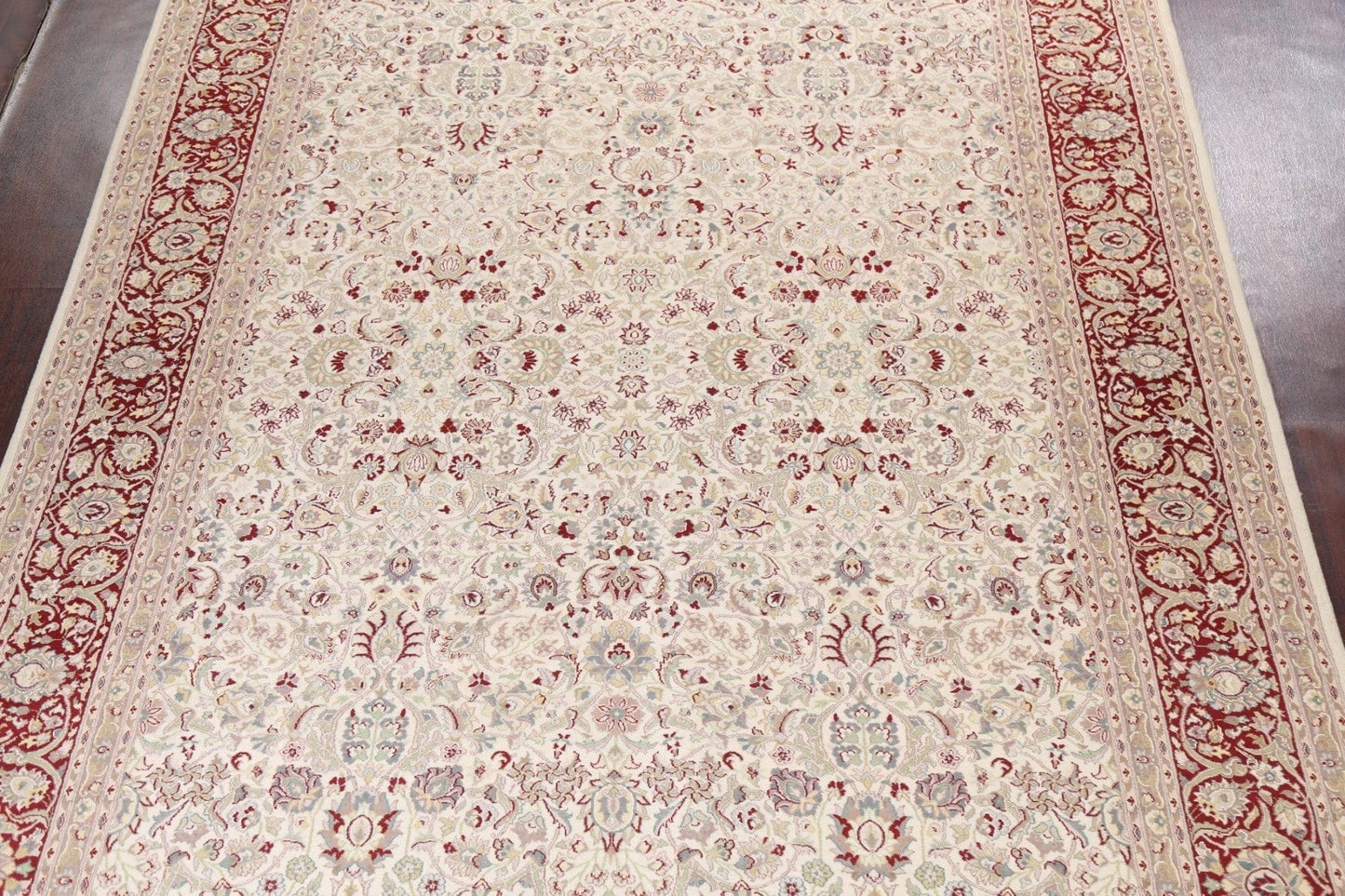 Vegetable Dye Tabriz Oriental Area Rug 9x12