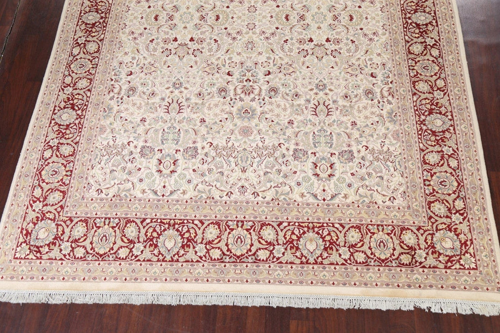 Vegetable Dye Tabriz Oriental Area Rug 9x12