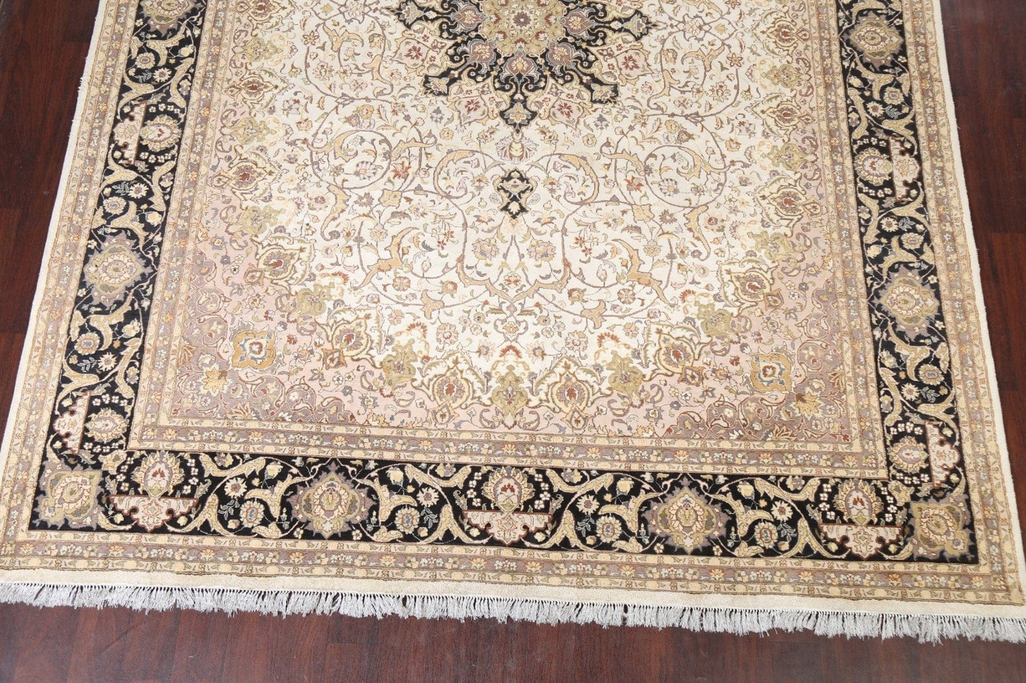 Vegetable Dye Tabriz Oriental Area Rug 9x12