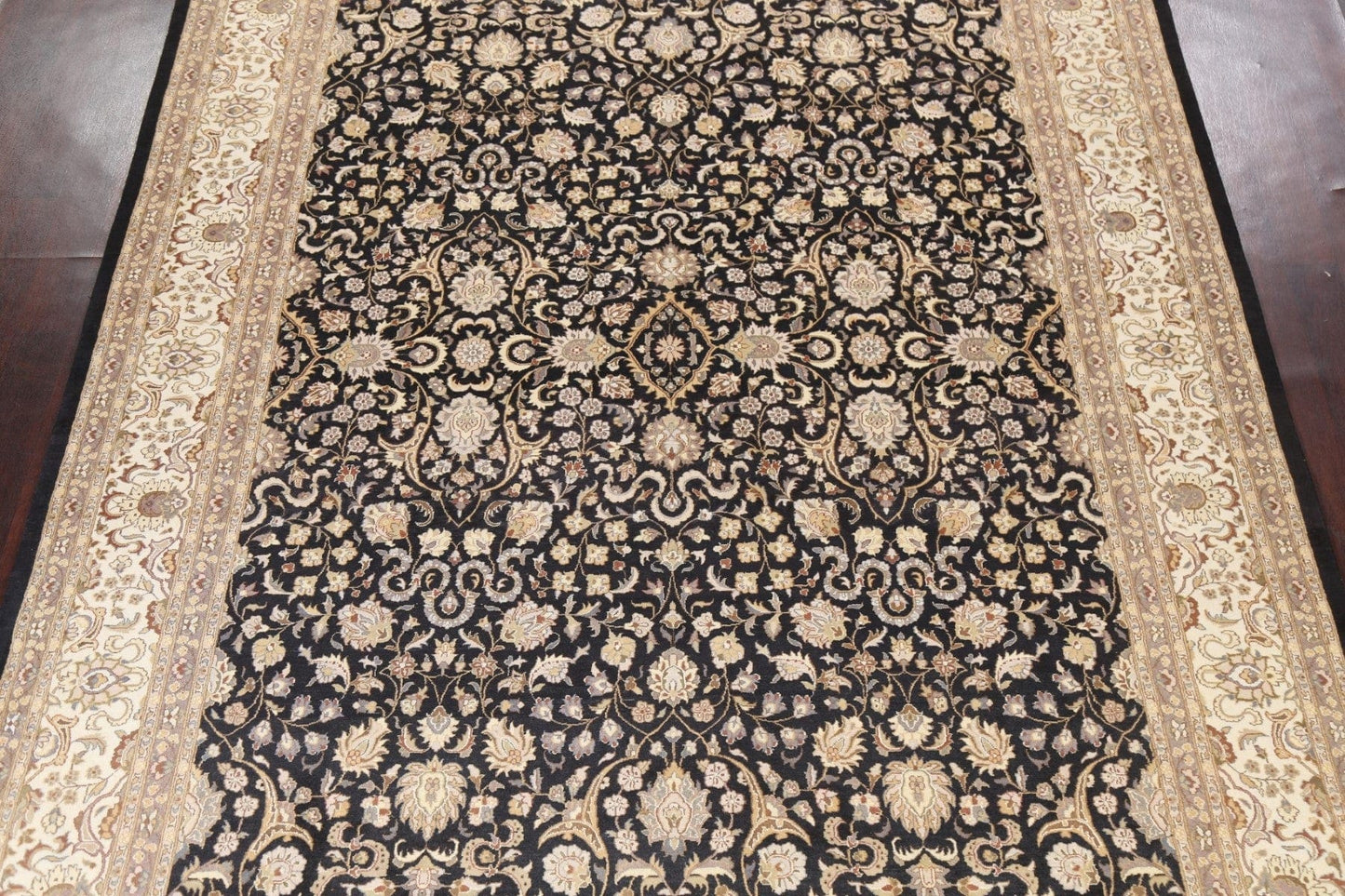 Vegetable Dye Tabriz Oriental Area Rug 9x12