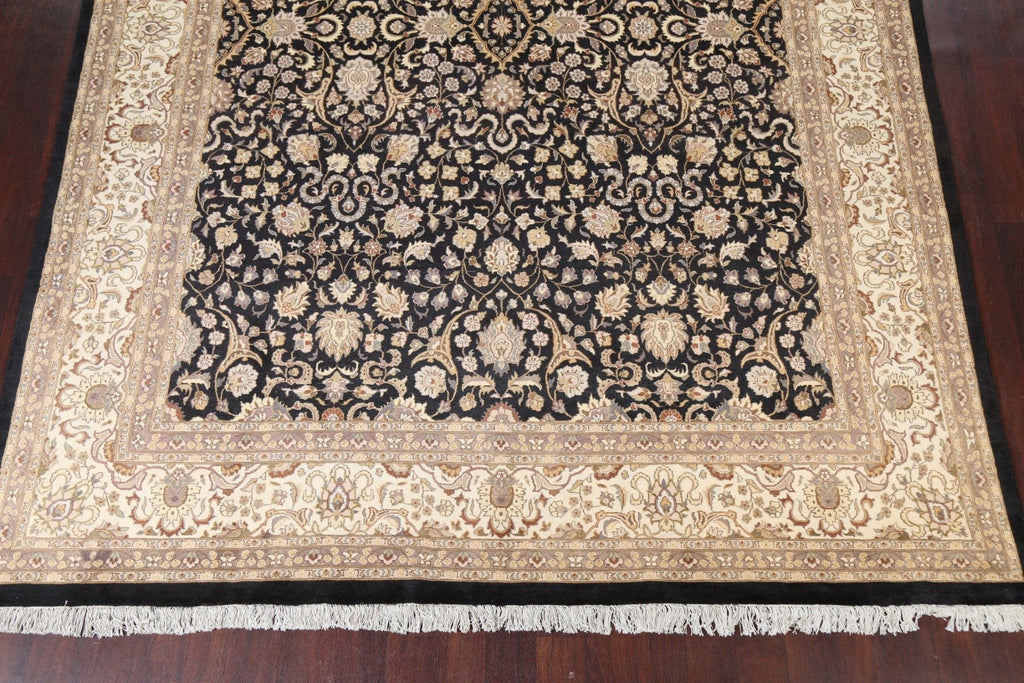 Vegetable Dye Tabriz Oriental Area Rug 9x12