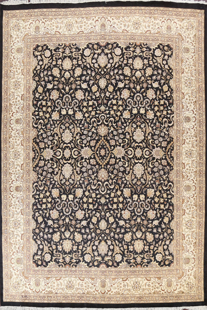 Vegetable Dye Tabriz Oriental Area Rug 9x12