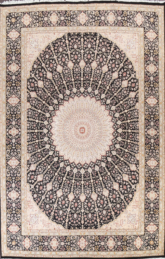 Vegetable Dye Tabriz Oriental Area Rug 9x13