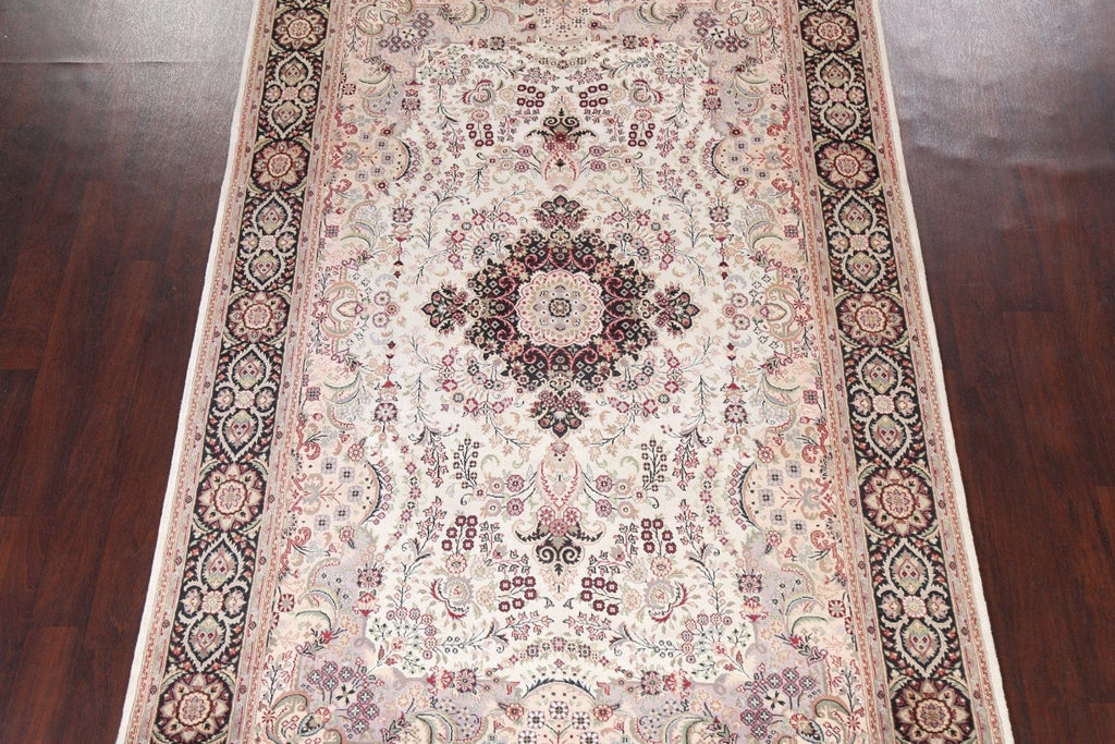 Vegetable Dye Tabriz Oriental Area Rug 6x10