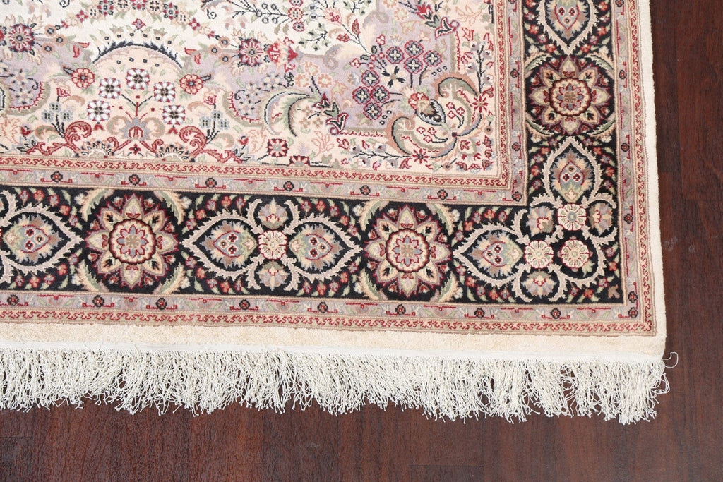 Vegetable Dye Tabriz Oriental Area Rug 6x10