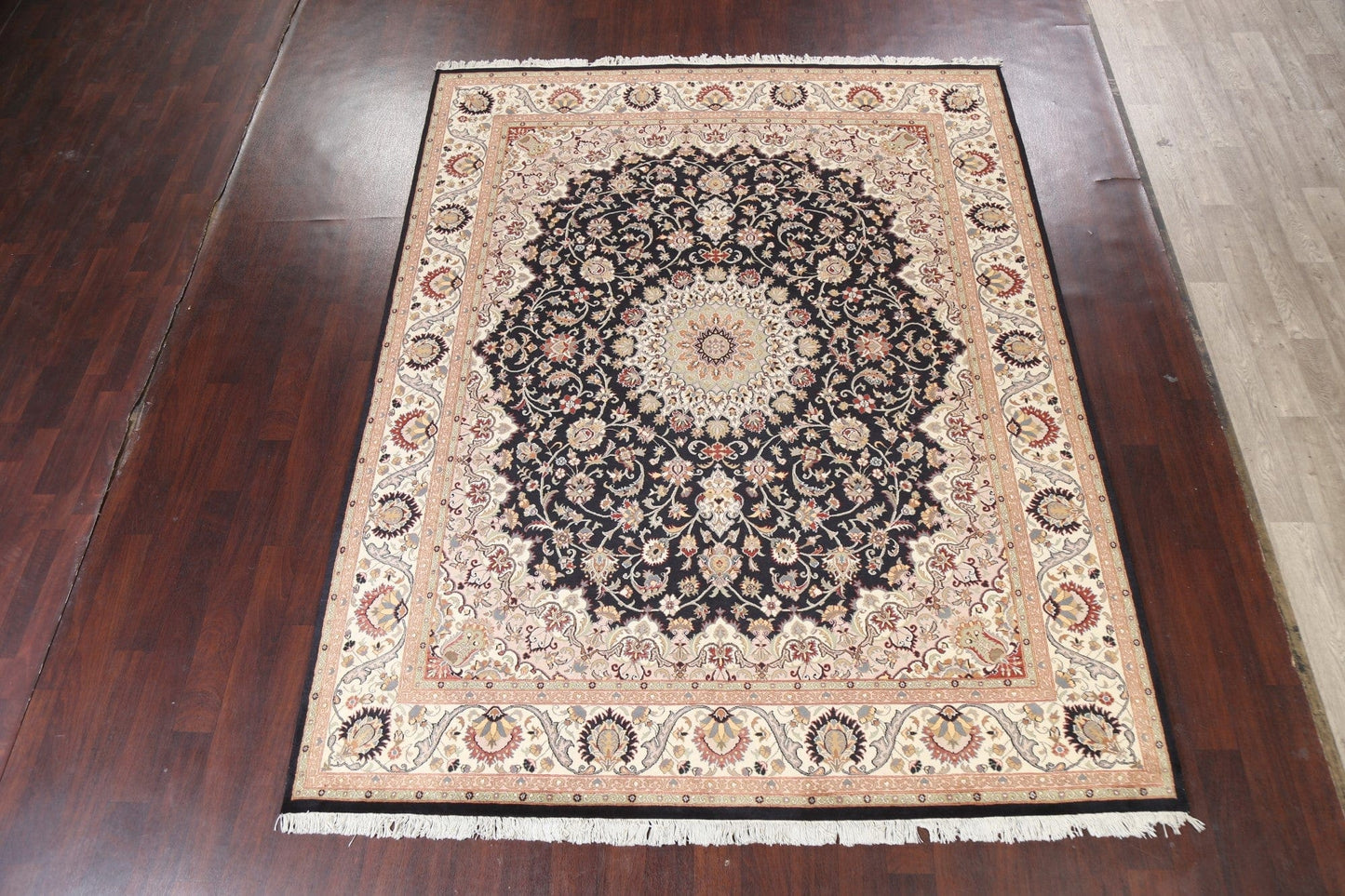 Vegetable Dye Tabriz Oriental Area Rug 8x10