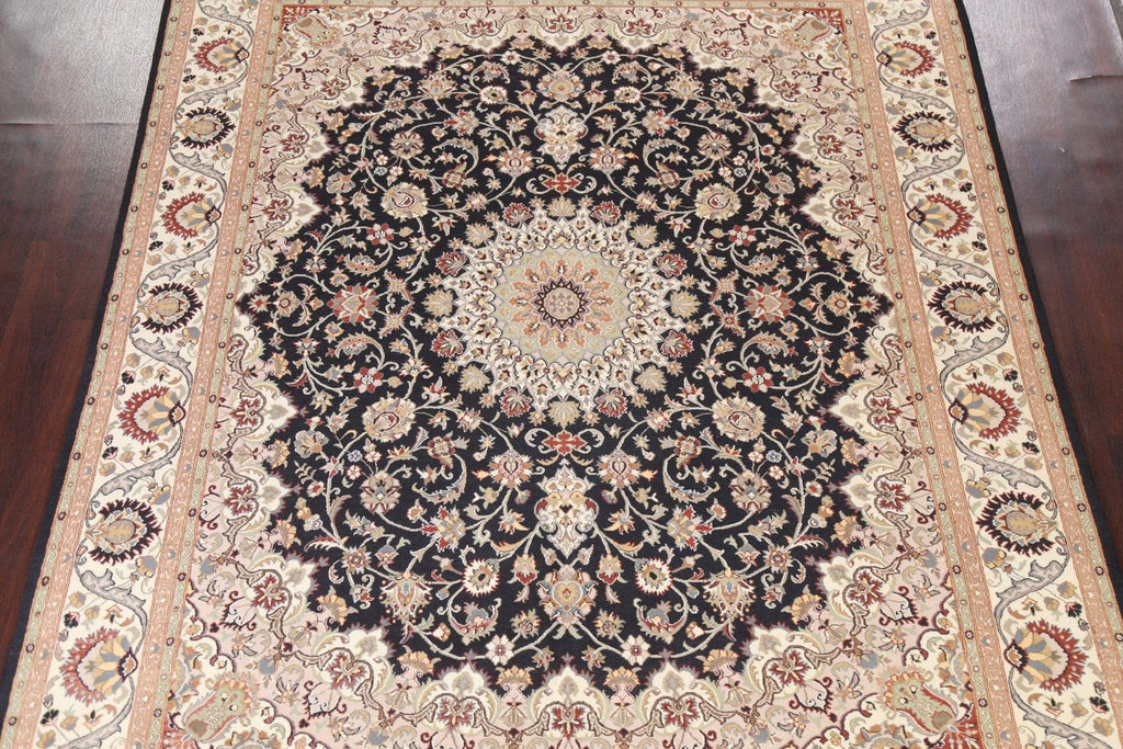 Vegetable Dye Tabriz Oriental Area Rug 8x10