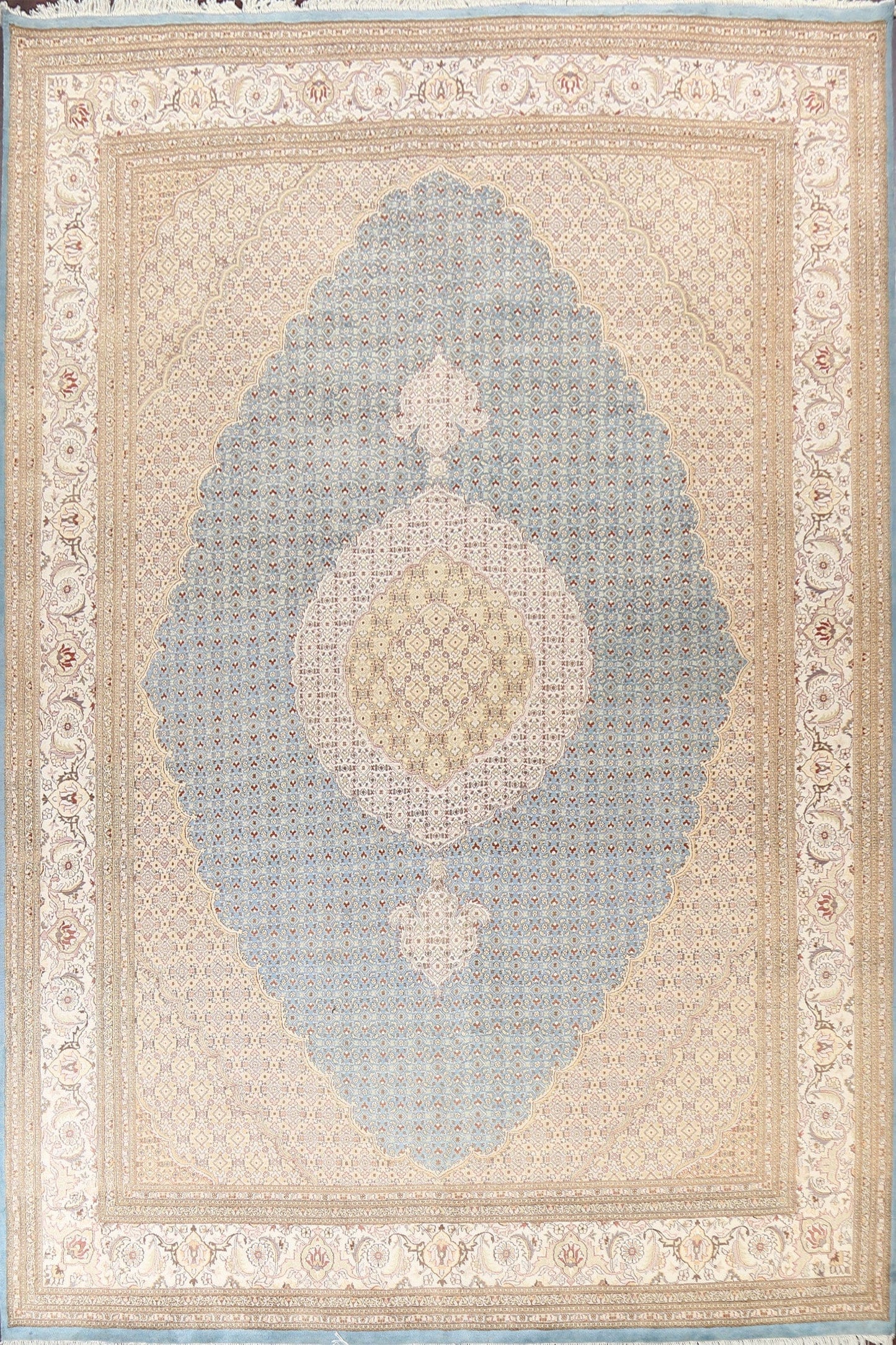 Geometric Tabriz Mahi Oriental Area Rug 9x12