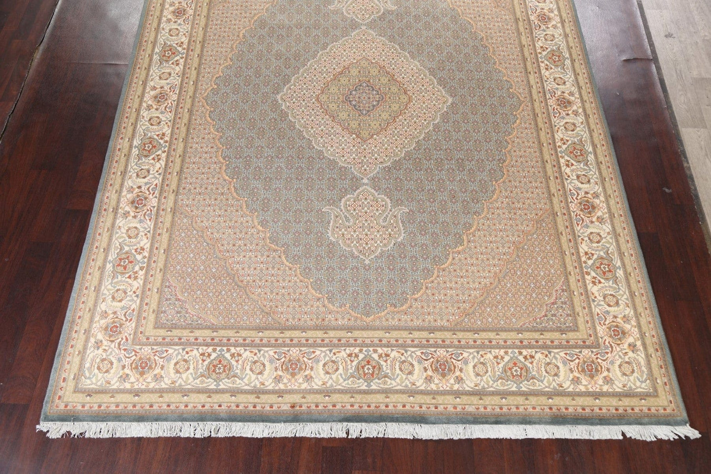 Vegetable Dye Tabriz Mahi Oriental Area Rug 9x12