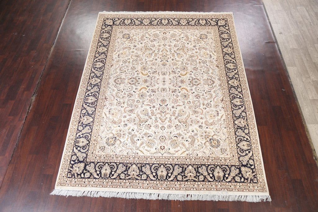 Vegetable Dye Tabriz Oriental Area Rug 8x10