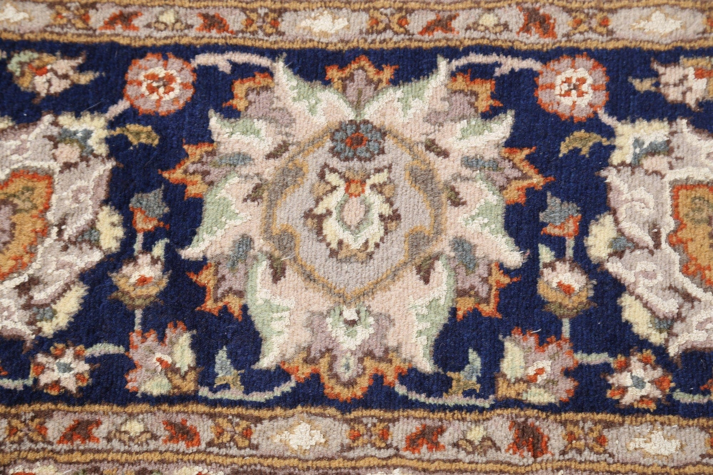 Vegetable Dye Floral Tabriz Oriental Area Rug 9x12