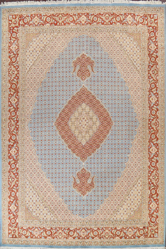 Vegetable Dye Tabriz Mahi Oriental Area Rug 9x13