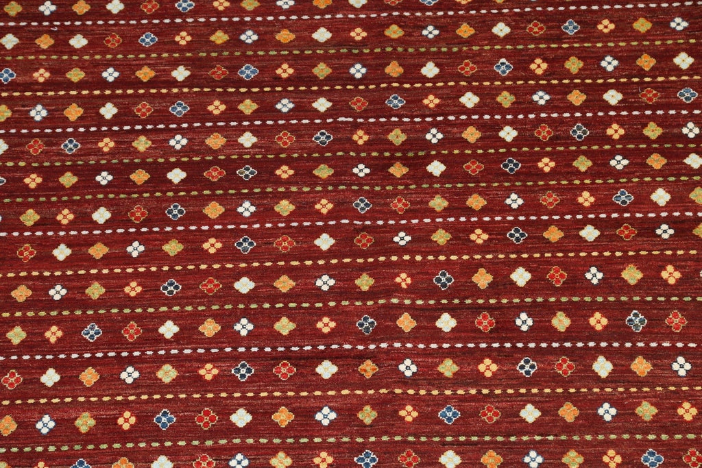 Vegetable Dye Kazak Oriental Area Rug 7x11