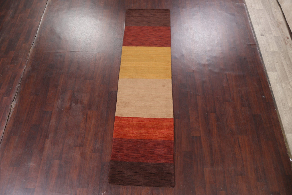 Gabbeh Oriental Runner Rug 3x10