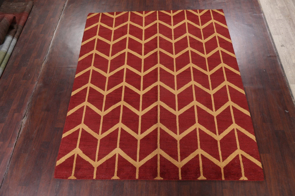 All-Over Moroccan Wool Area Rug 8x10