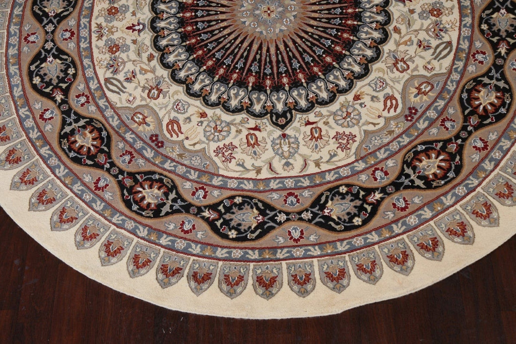 Vegetable Dye Tabriz Oriental Rug 9x9