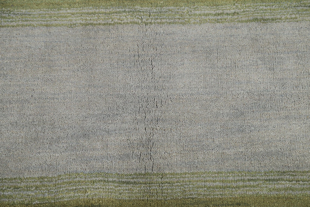 Striped Gabbeh Area Rug 7x10