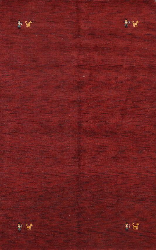 Gabbeh Oriental Area Rug 6x9