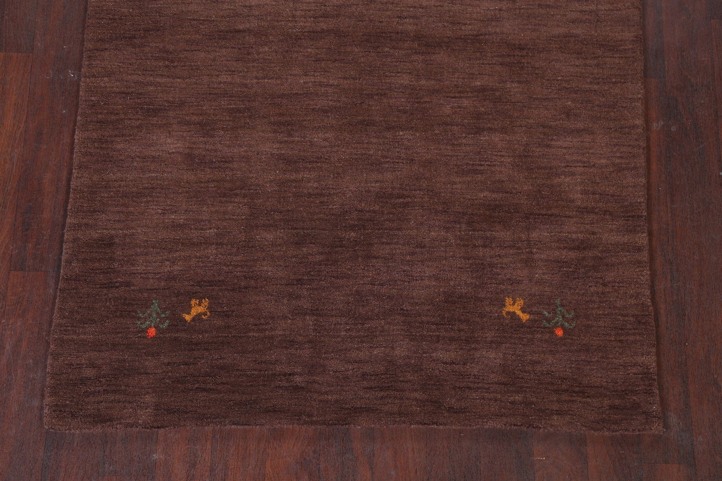 Modern Gabbeh Oriental Area Rug 5x6