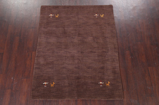 Gabbeh Oriental Area Rug 5x6