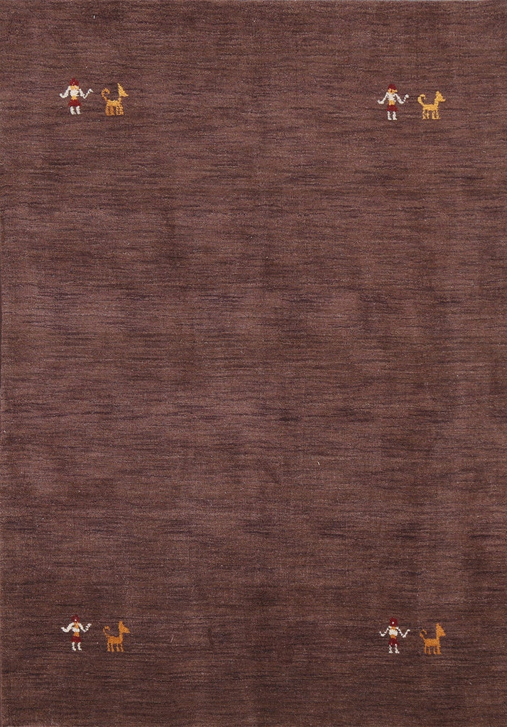 Gabbeh Oriental Area Rug 5x6