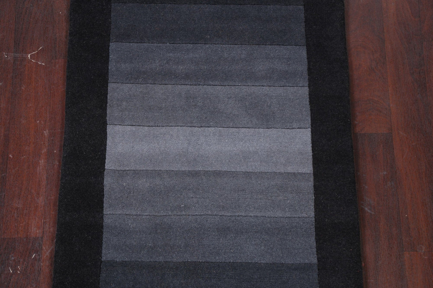 Striped Gabbeh Oriental Area Rug 3x5