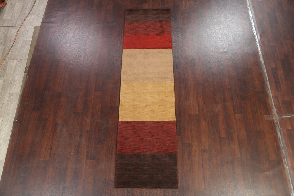 Gabbeh Oriental Runner Rug 3x10