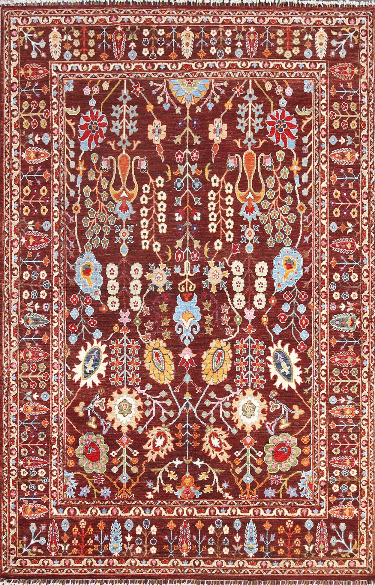 Vegetable Dye Ziegler Oriental Area Rug 7x10