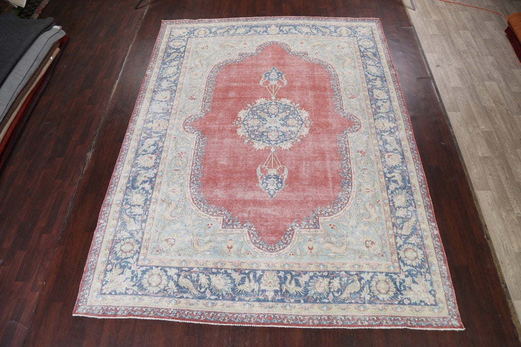 Handmade Kerman Persian Area Rug 10x13