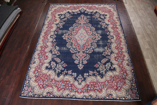 Handmade Kerman Persian Area Rug 10x13