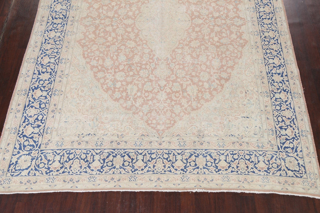 Hand-Knotted Kerman Persian Area Rug 10x13