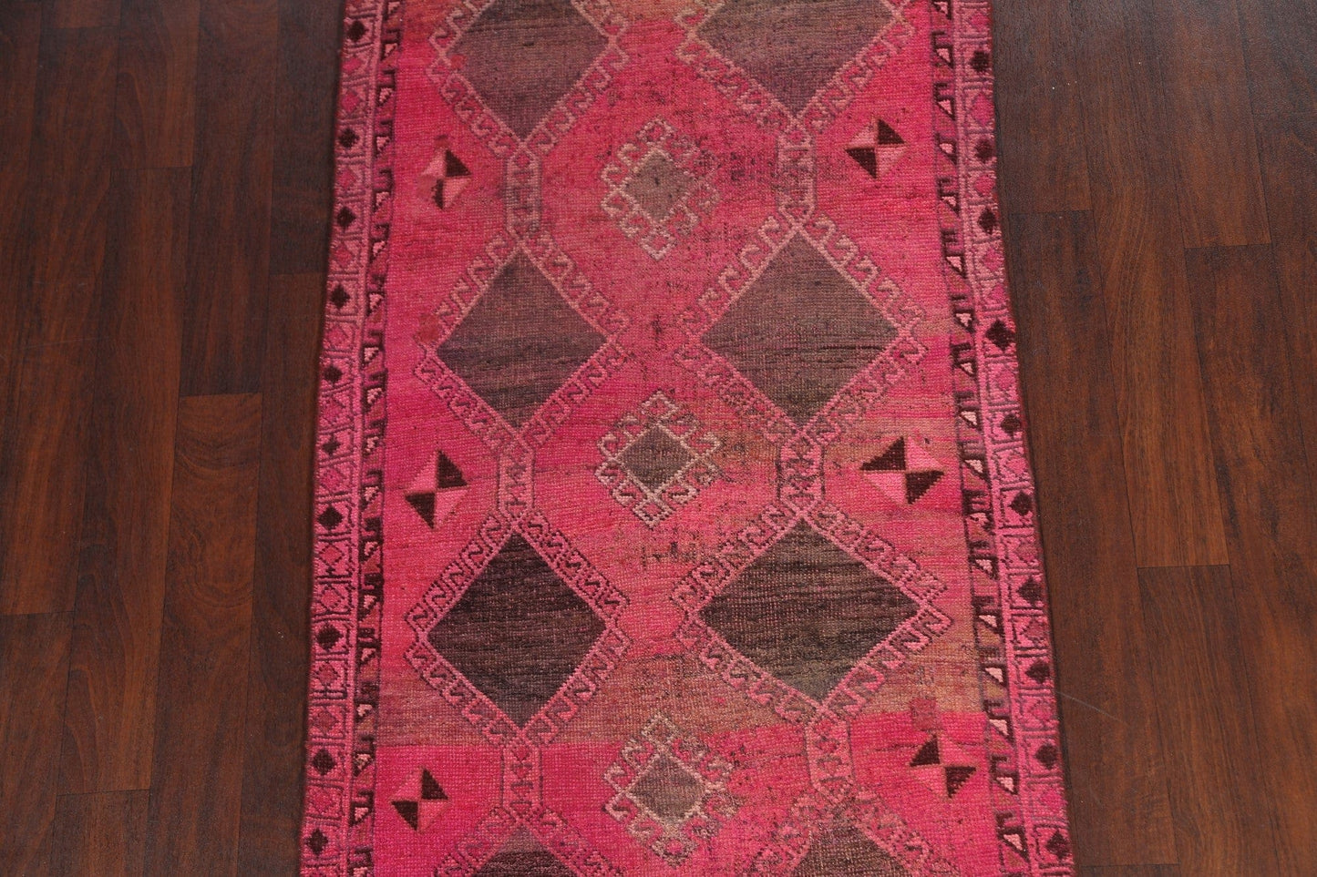 Antique Lori Persian Runner Rug 3x7