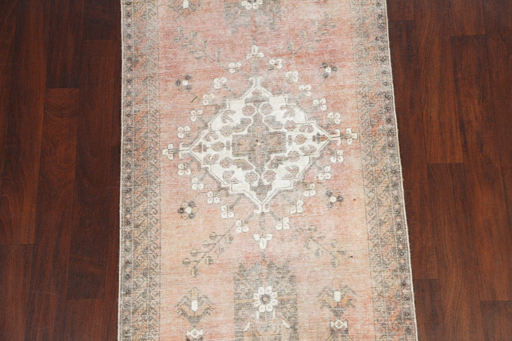 Distressed Hamedan Persian Area Rug 3x6