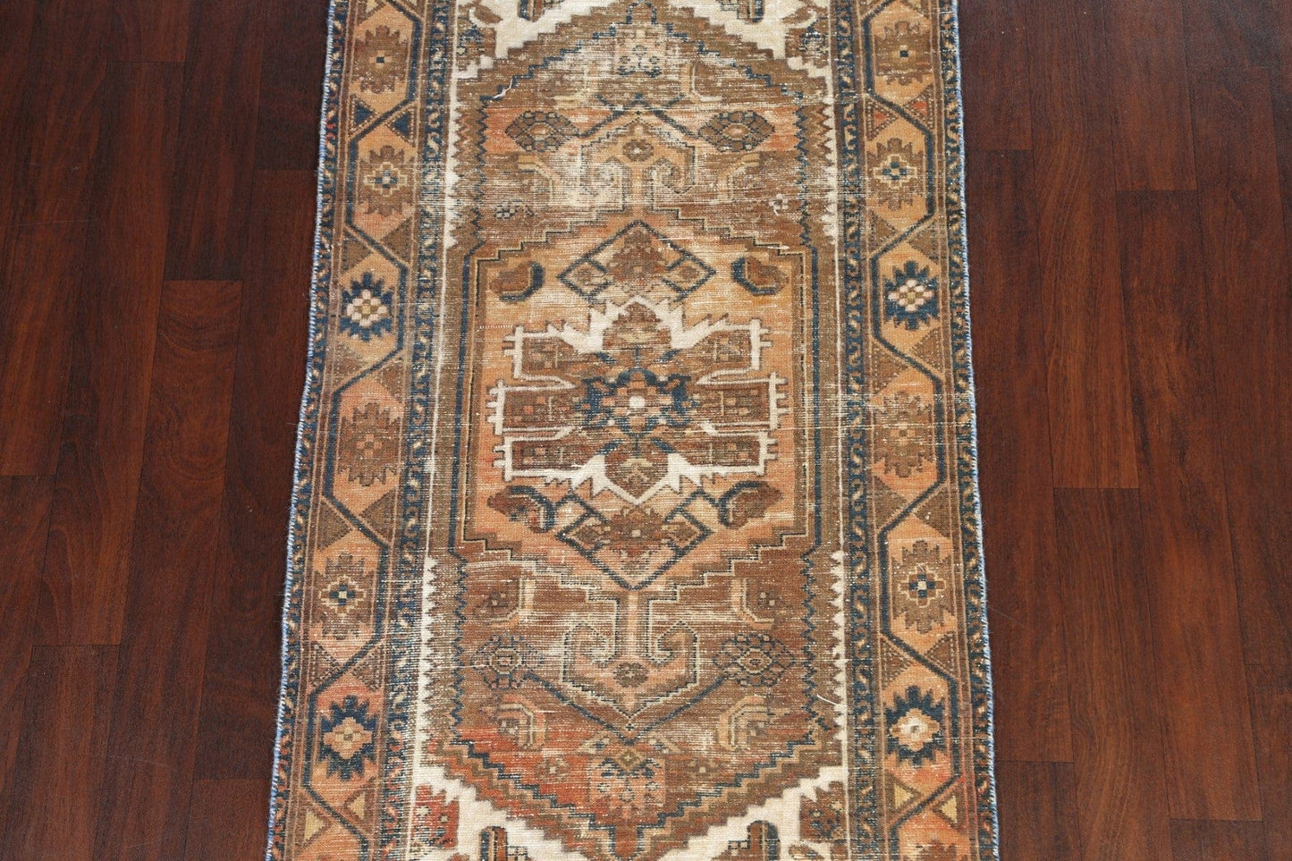 Handmade Hamedan Persian Wool Rug 3x6