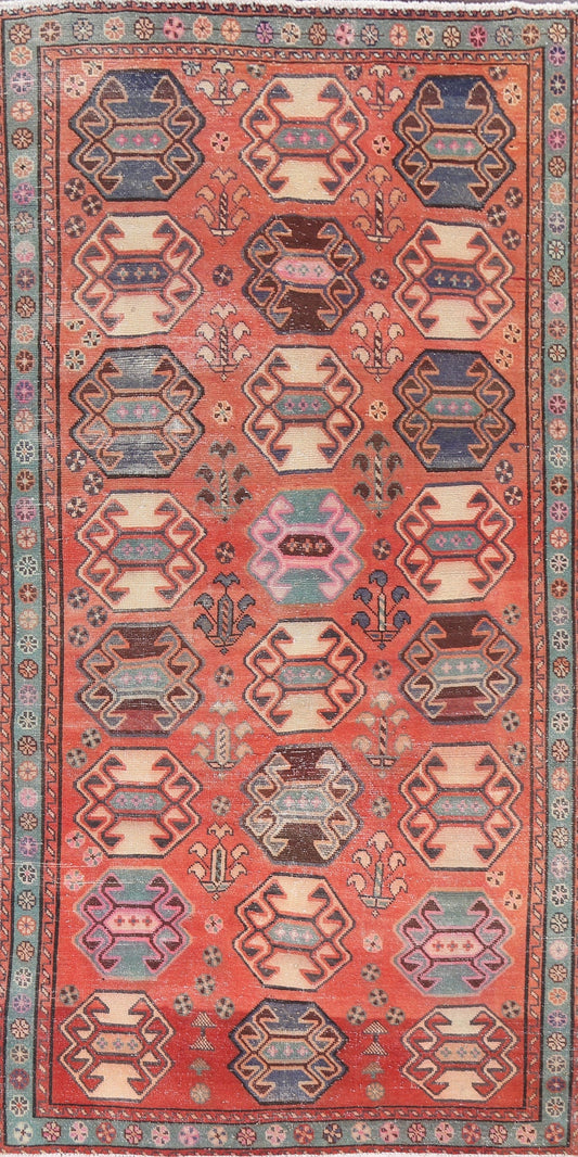 Vintage Bakhtiari Persian Wool Rug 5x9