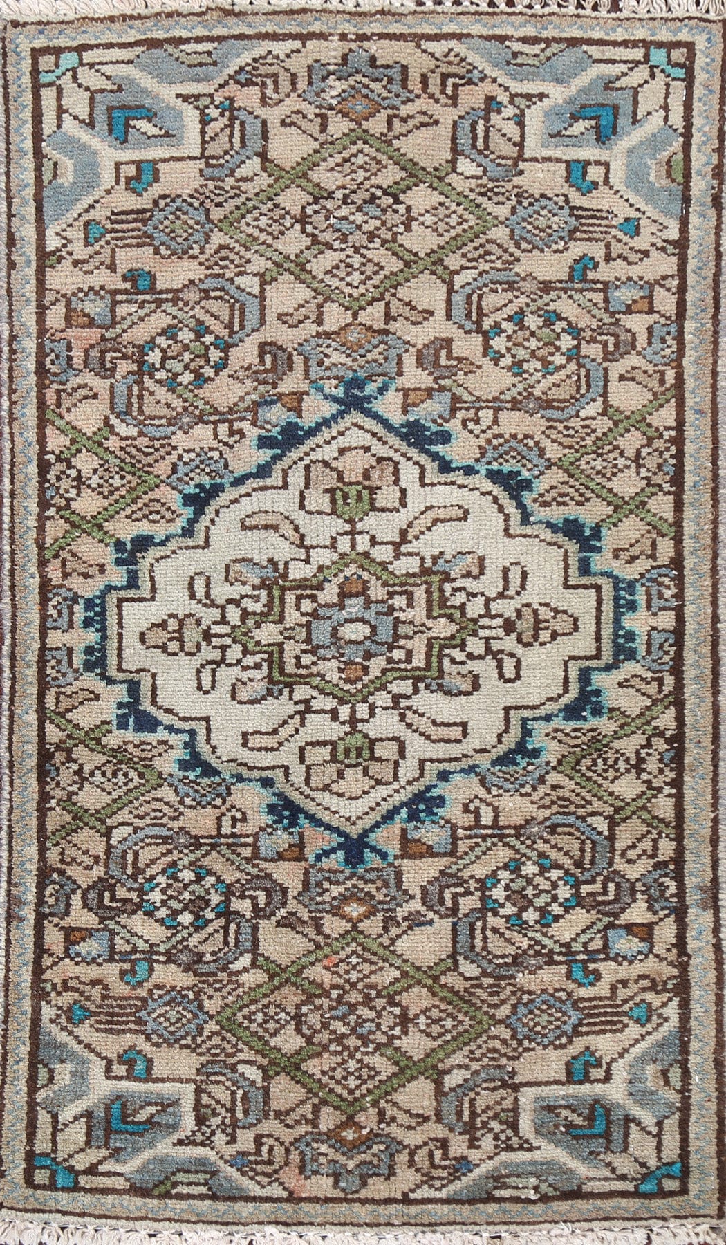 Handmade Hamedan Persian Rug 2x3