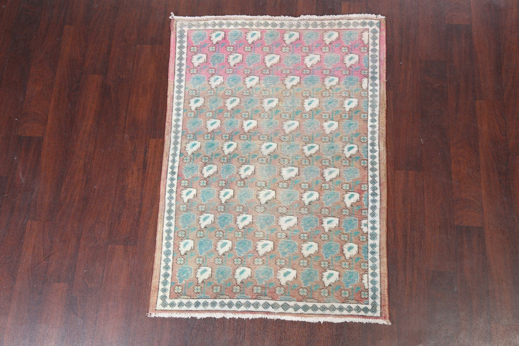 Vintage Tabriz Persian Wool Rug 3x5