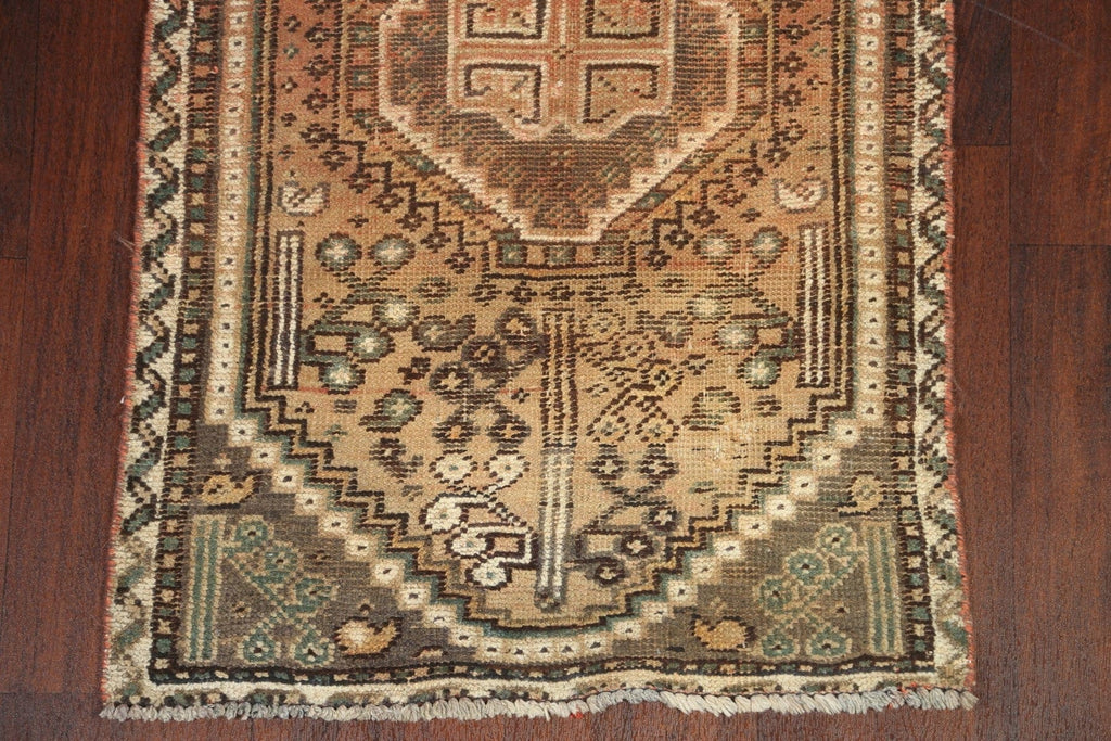 Antique Vegetable Dye Shiraz Persian 3x5 Rug