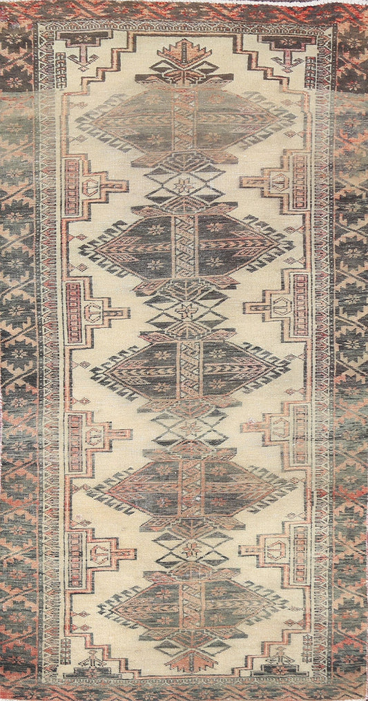 Antique Ardebil Persian Wool Rug 3x6