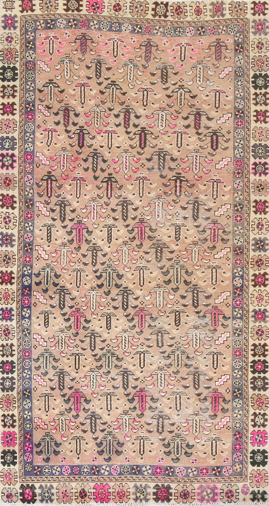 Wool Bakhtiari Persian Handmade Rug 5x9