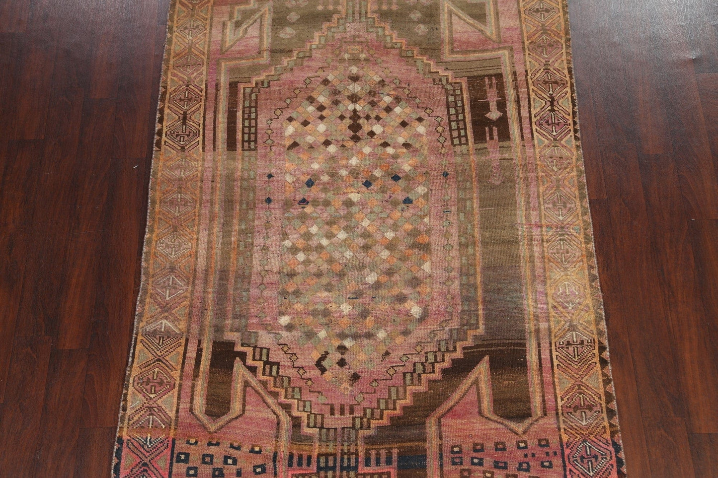 Vintage Shiraz Persian Area Rug 5x10