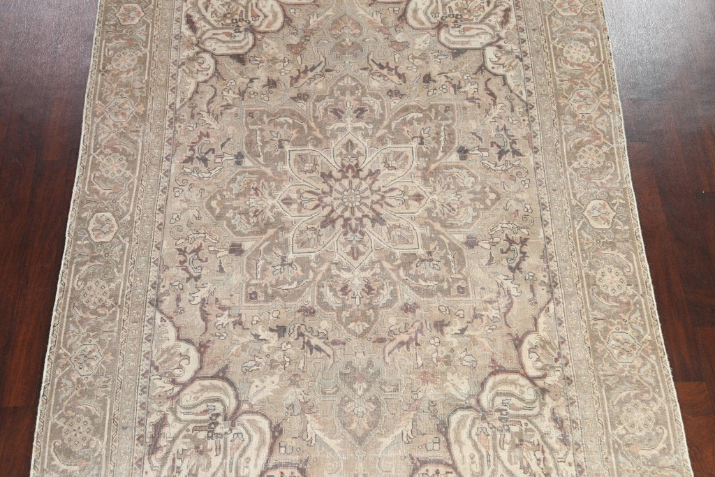 Wool Heriz Persian Rug 7x10