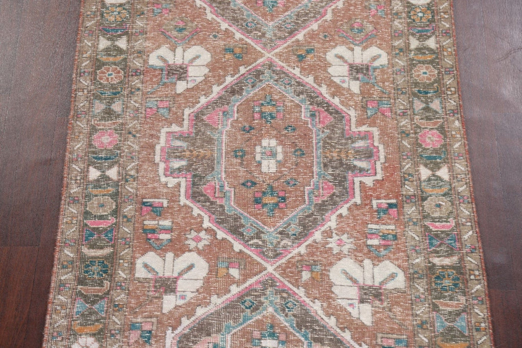 Antique Ardebil Persian Handmade Rug 3x12