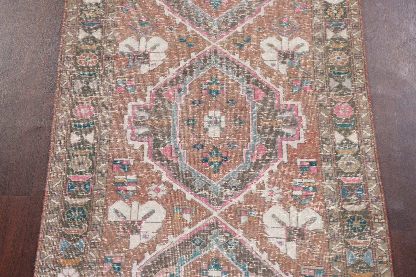 Antique Ardebil Persian Handmade Rug 3x12